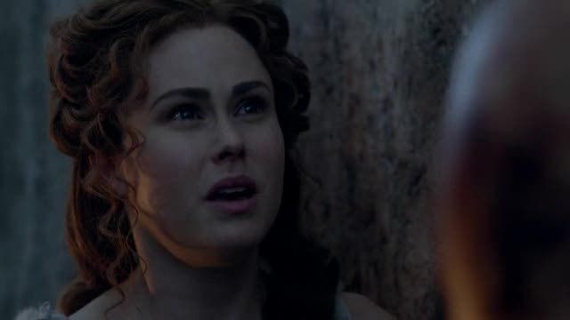 Anna Hutchison Kelson Henderson On Spartacus War Of The Damned